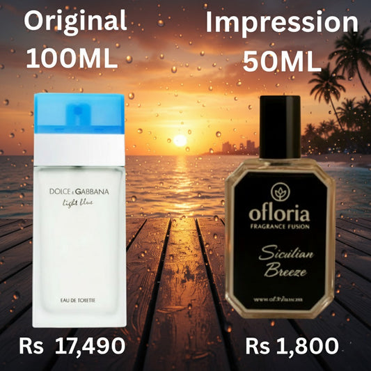 Sicilian Breeze Inspired by Light Blue--