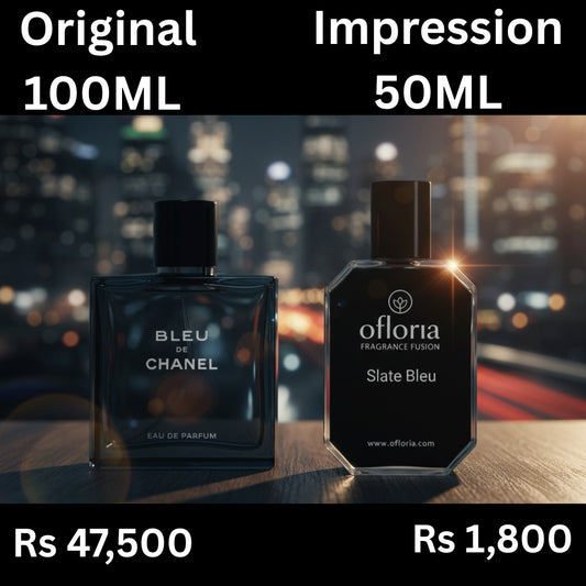 Slate Bleu Inspired by Bleu de Chanel--